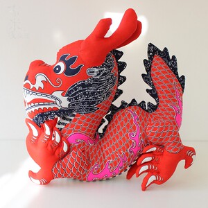 龙布偶玩偶吉祥物生日礼物中国风