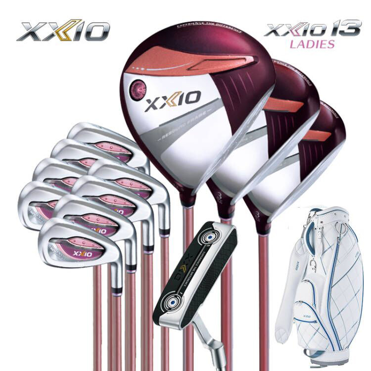 XXIO/XX10 MP1300 高尔夫球杆 女士套杆 golf易打远距全套球杆