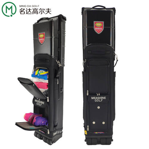 meashine美晟高尔夫球包航空包滑盖式带轮太空包硬壳托运包新款