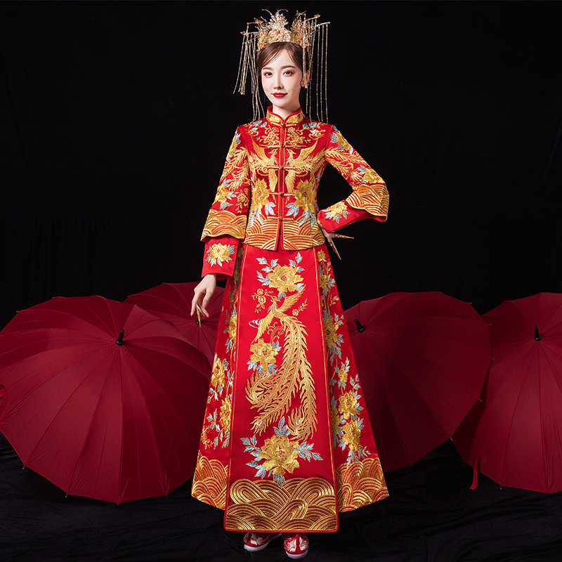 中式秀禾服女2025新品新