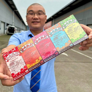 合川桃片糕礼盒5盒1板重庆特产即食传统糯米甜品云片小吃糕休闲点