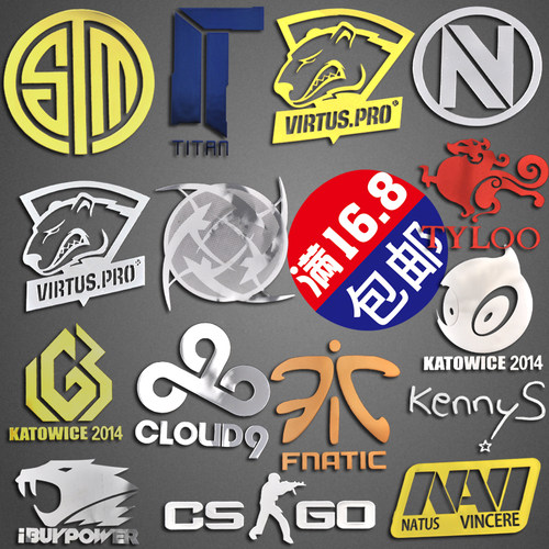 金属贴纸CSGO个性贴TYLOOTITAN