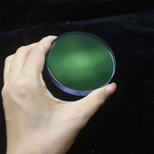 D73F400胶合绿膜涂黑物镜折射天文望远镜DIY配件玻璃镜片平行光管