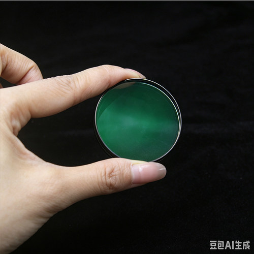 D44F218折射胶合红膜物镜消色差透镜平行光管天文望远镜DIY配件