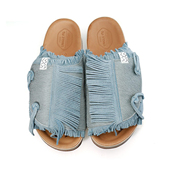 visvim 百搭流苏麂皮网红情侣潮鞋 uncle gui24ss厚底马毛拼接时尚