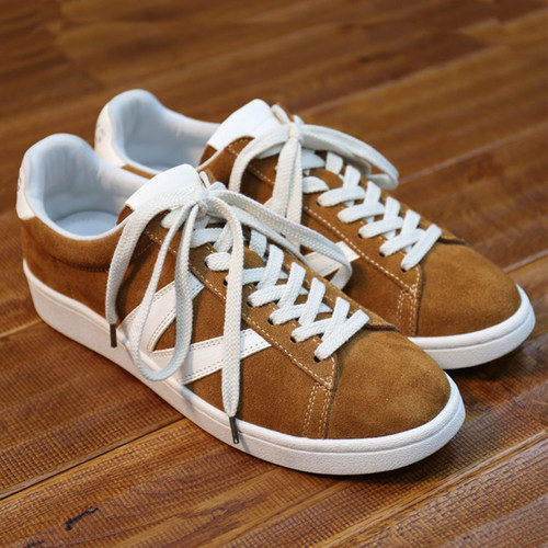 贵叔手工防臭软木增高百搭德训鞋