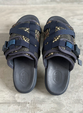 visvim uncle gui CHRISTO面包腰果花牛皮古布日潮夏季百搭情侣鞋
