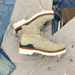 秋季 visvim 新款 gui 增高休闲百搭固特异手工日潮反绒皮靴 uncle