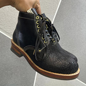 visvim 靴 马臀皮手工固特异brigadier日潮爆裂复古工装 uncle gui