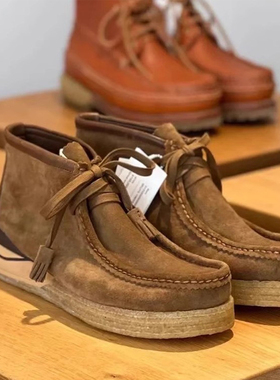 VISVIM UNCLE GUI 秋季厚底BEUYS复古增高百搭贵叔手制潮鞋袋鼠鞋
