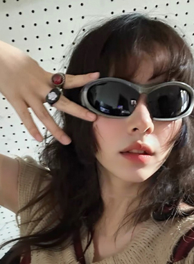 未来感Y2K太阳镜前卫先锋高街