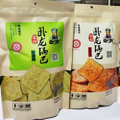襄阳特产卧龙五香味老灶锅巴