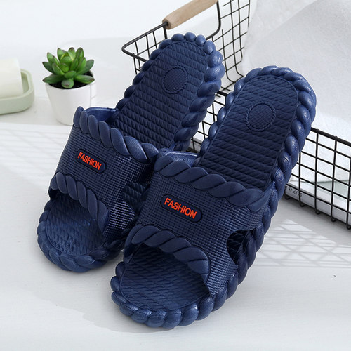 拖鞋男夏季居家用情侣防滑浴室女