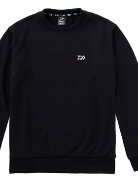 日本daiwa达亿瓦22款秋冬装海鸥绘图圆领卫衣DE-8322钓鱼服