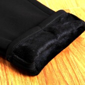 加绒加厚女保暖裤 特体超大码 200斤胖妈妈加肥加大冬装 子加绒加厚