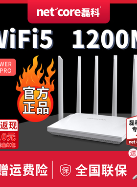 Netcore磊科AX3000 wifi6路由器家用高速千兆5g全屋覆盖大户型无线mesh组网立式宿舍电竞游戏穿墙王增强30AX