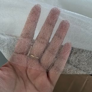 服装辅料衬布用热熔胶衬双面胶白色无纺衬烫胶110cm包邮多拍连裁