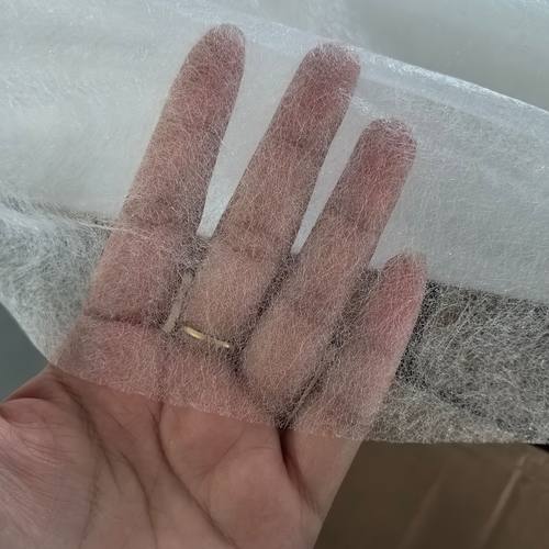 服装辅料衬布用热熔胶衬双面胶白色无纺衬烫胶110cm包邮多拍连裁