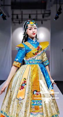 羽公主儿童礼服女民族