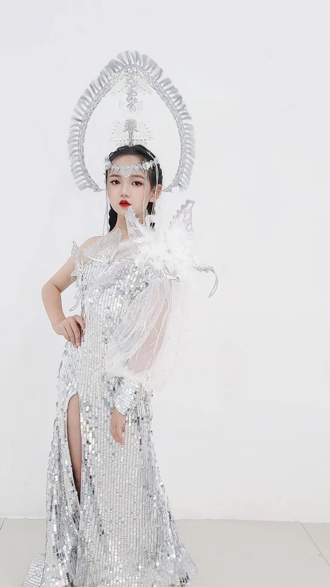 羽公主儿童礼服女个性