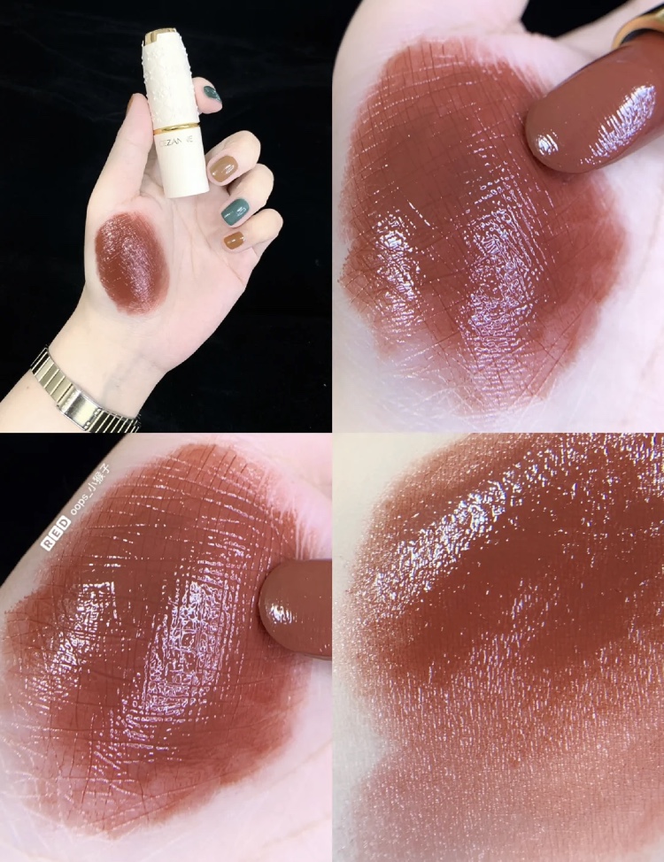 现货口红105豆沙红棕Cezanne