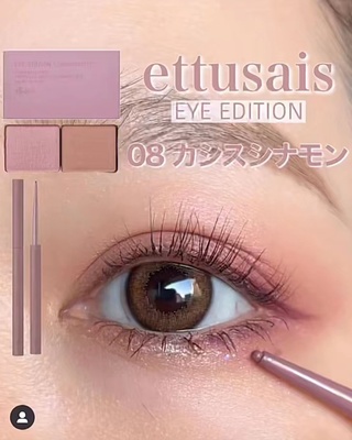 艾杜莎眼影双色小巧方便一盘成妆