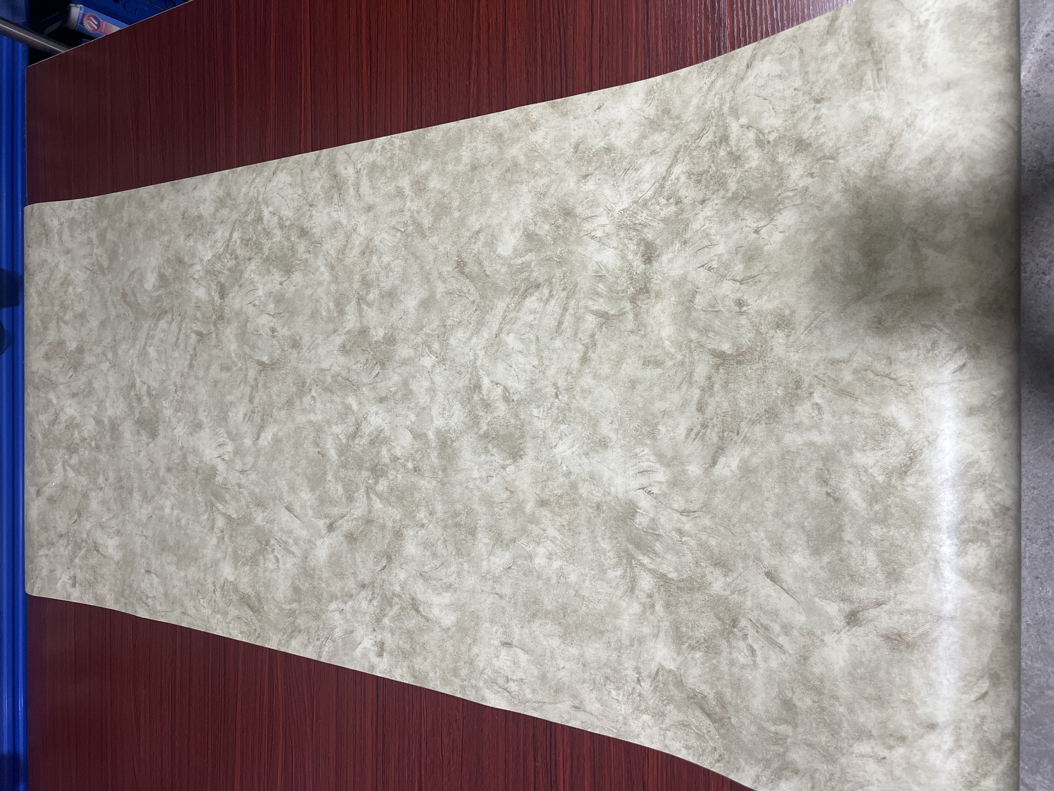 绝版进口墙纸美式复古壁纸灰绿色涂料纹斑驳纹素色大面积纯纸壁纸