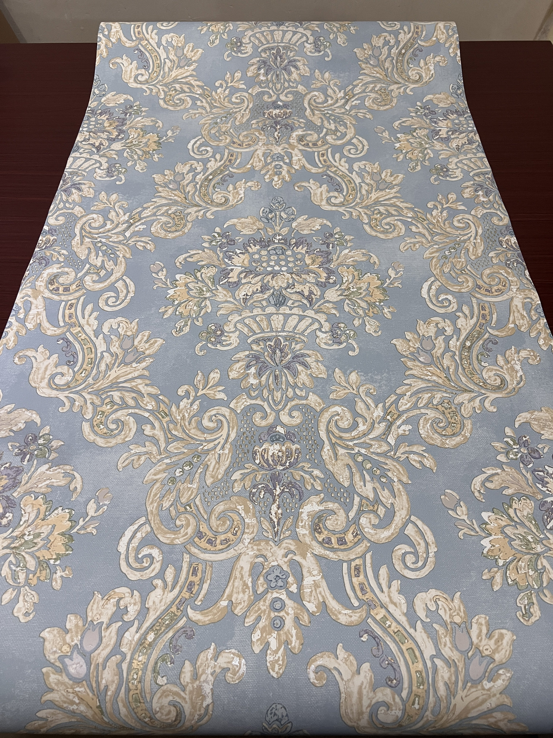 美式壁纸 复古壁纸 欧式壁纸 大马士革壁纸 轻奢壁纸 纯纸壁纸