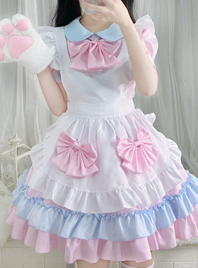 粉色猫咪女仆装cosplay动漫角色