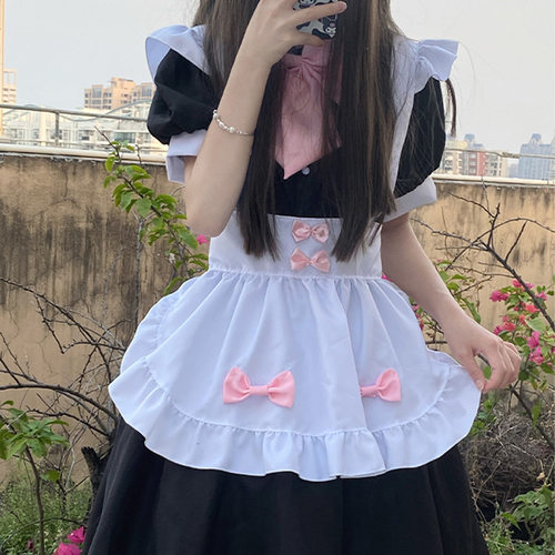 2025新款黑白色女仆装大佬日常