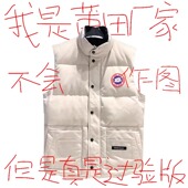 坎肩加绒加厚防风马夹抗寒外套 无袖 大鹅羽绒马甲男秋冬季 2025新款