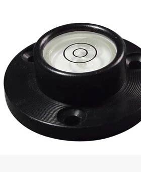 厂家直销高精度金属牛眼水准器 圆水平器  水平仪直径34高12mm