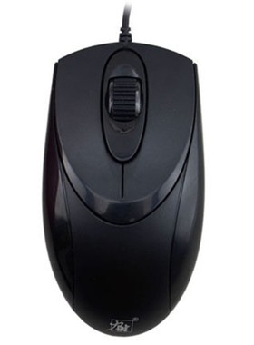 力胜鼠标USB宽轮PS美工有线办公CAD制图无配重游戏女生LX-820A轻