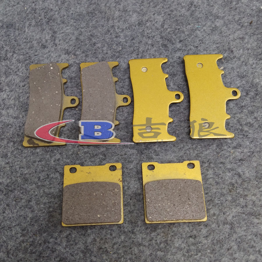 适用于川崎 ZX-7R 89-95年 ZXR400 碟灯 圆灯前后刹车皮/片