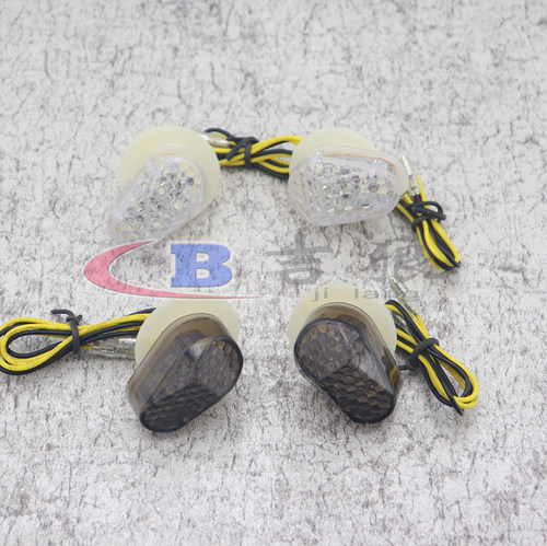 适用于雅马哈R1 R3 R6 FZ1阿普利亚GPR150 LED隐藏式转向灯指挥灯