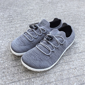 运动鞋 懒人鞋 综合训练鞋 出口欧洲男女飞织一脚蹬休闲鞋 宽楦赤足鞋