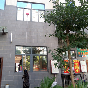 可加长擦玻璃器 清洁瓷砖墙面洗车拖地屋顶保洁工具 天花板清洁擦