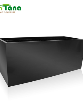 定制1米长40宽玻璃钢花盆户外防水花槽酒店咖啡厅园林绿植62700