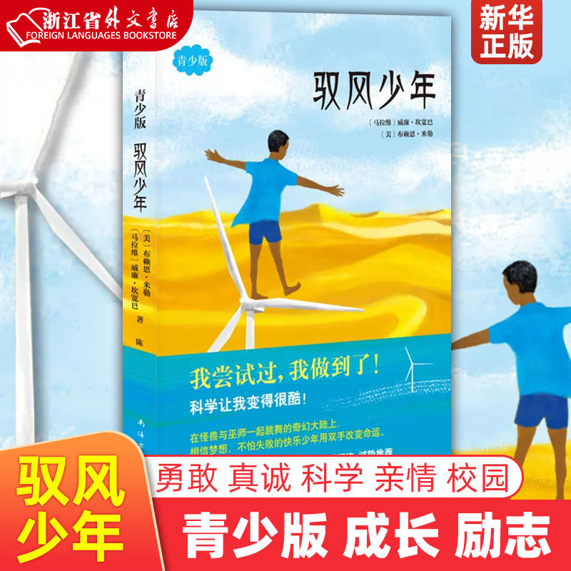 驭风少年(青少版)  孩子 老人 感慨万千 梦想 生活 成长 励志 勇敢 真诚 科学 亲情 校园 绿色能源 爱心树  星期三的战争怎么看?