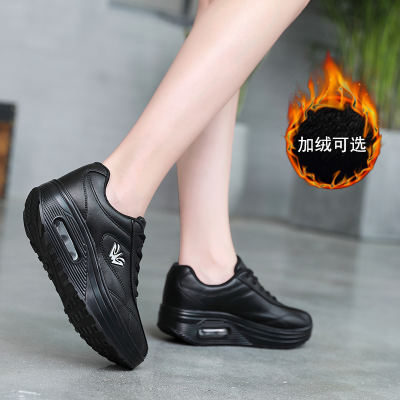 睿登旅游鞋2025秋季新款厚底休闲