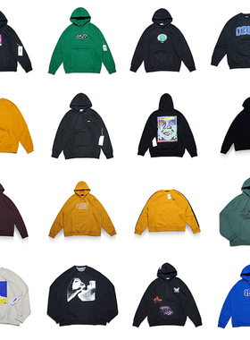 OBEY卫衣合集！正品美潮滑板街头休闲抓绒宽松刺绣休闲连帽卫衣