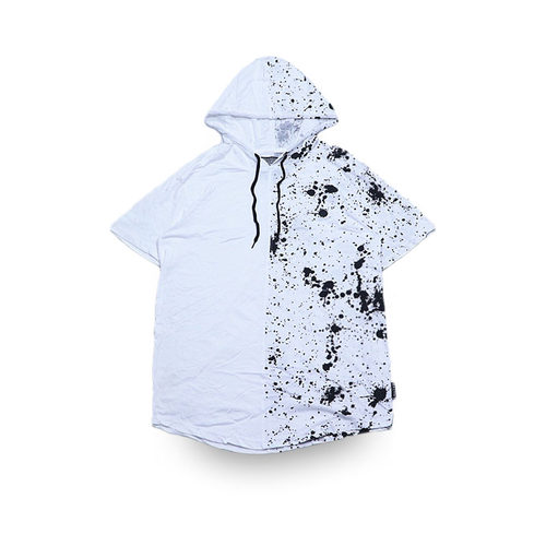 美式街头美潮BKC泼墨短袖