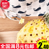 菠萝夹不锈钢去眼夹菠萝刀挖籽去皮器挖眼器去眼器水果工具