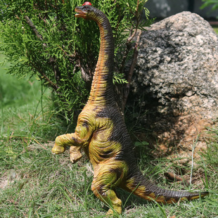 仿真侏罗纪恐龙玩具动物模型大号腕龙瑞拖斯龙蜥海神龙梁龙摆件