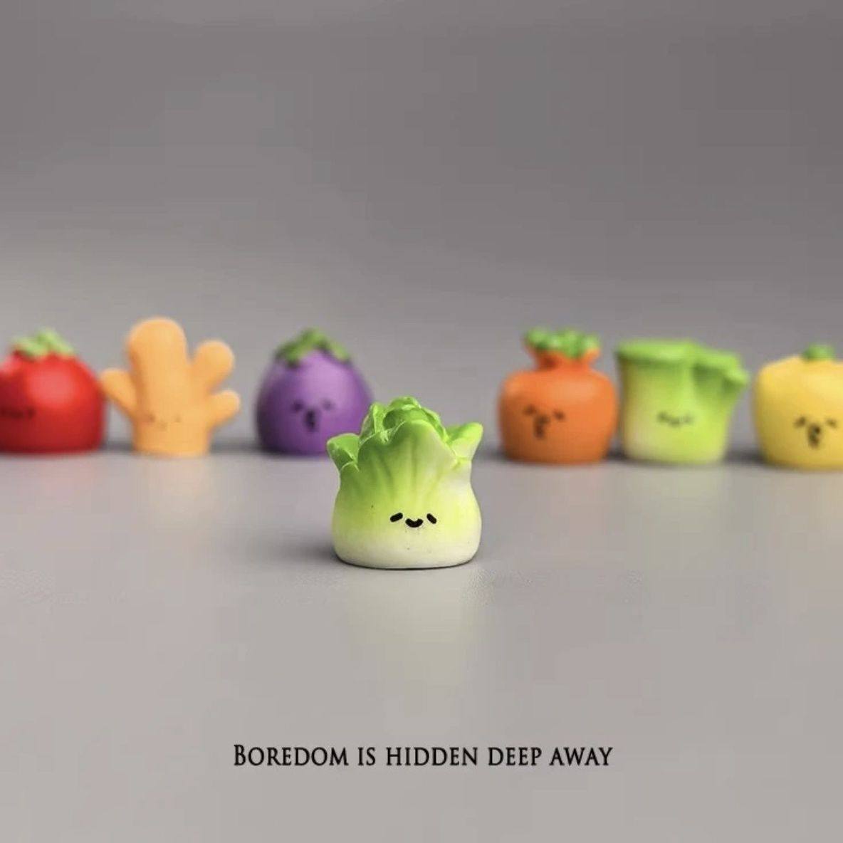 无聊了摆一堆Q迷你蔬菜治愈电脑桌面日式工位办公桌小摆件装饰,汽车用品/电子/清洗/改装,摆件,淘宝优惠券,粉丝福利购,淘宝优惠卷