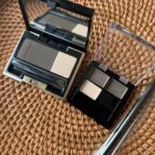 3D眉粉新版 01苔绿02茶棕色 送刷SUQQU三色自然平衡眉粉 小样 包邮