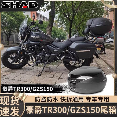 适用TR300后尾架尾翼GZS150尾箱