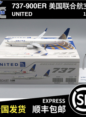 JC WINGS 1:200 B737-900ER 美国联合航空 UNITED N37437 XX20619
