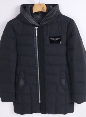 48码 厚款中长款 秋冬款男士羽绒服121615