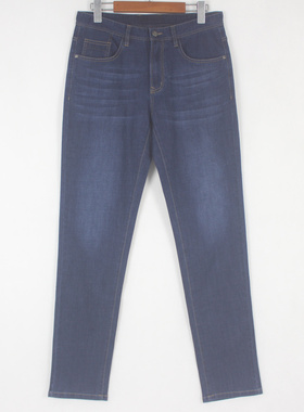 JMW 新款男士 夏款 面料柔软 修身弹力 轻薄 时尚休闲牛仔裤02242